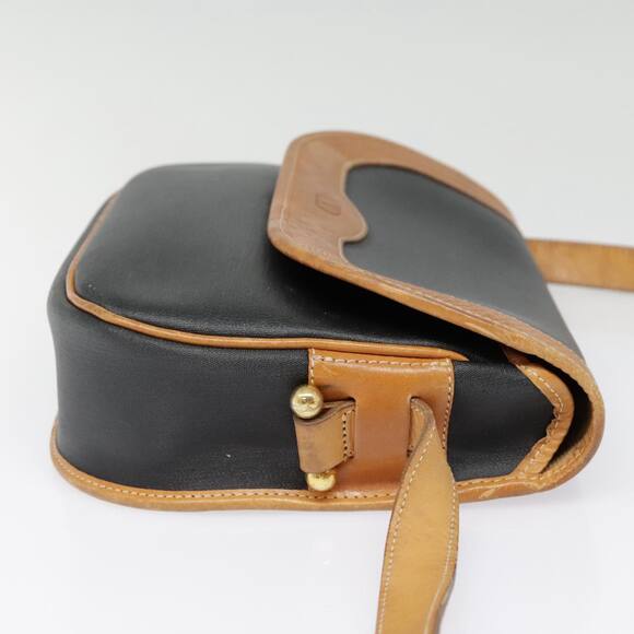 DIOR Shoulder Bag Pvc Black Gold - Picture 5 of 13